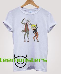 Rick Morty Naruto Jiraya T-shirt