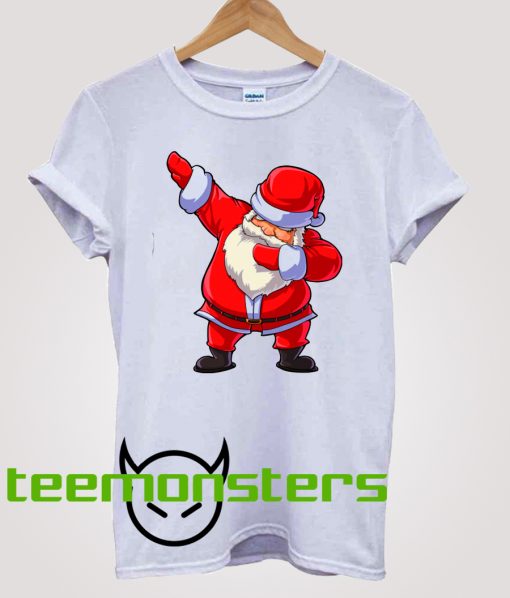 Santa Claus Dabbing Christmas T-shirt