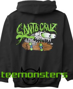 Santa Cruz Bone Slasher Pop Back Hoodie