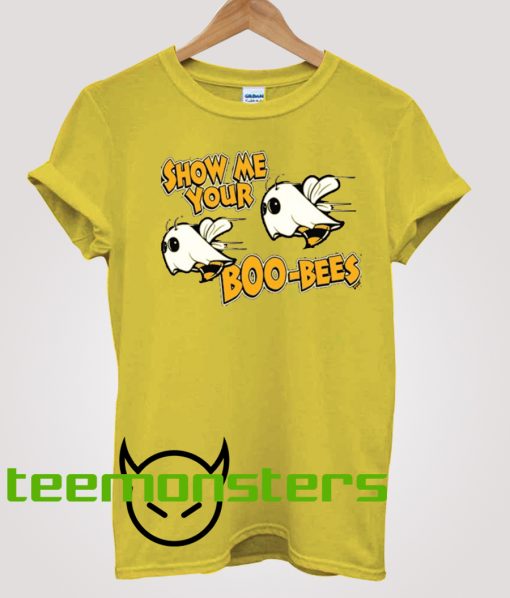 Show Me Your Boo Bees Halloween T-shirt