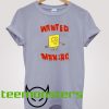 Spongebob Wanted Maniac T-shirt