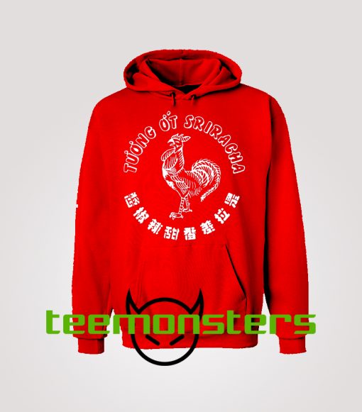 Sriracha Bottle Custom Hoodie