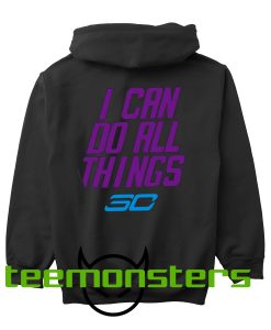 Stephen Curry I Can Do All Things Back Hoodie