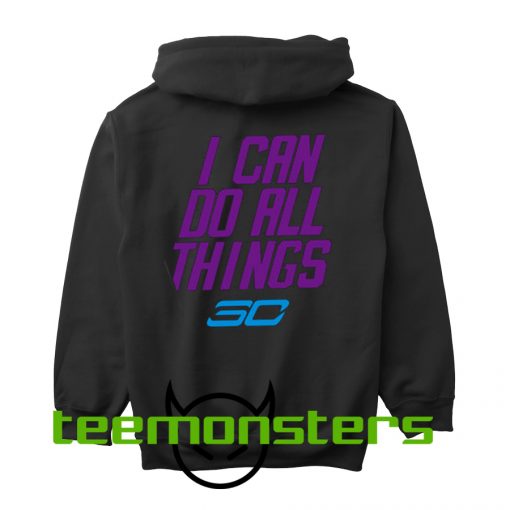 Stephen Curry I Can Do All Things Back Hoodie