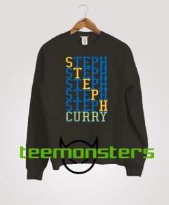 Stephen Curry Word Art Sweatshirt