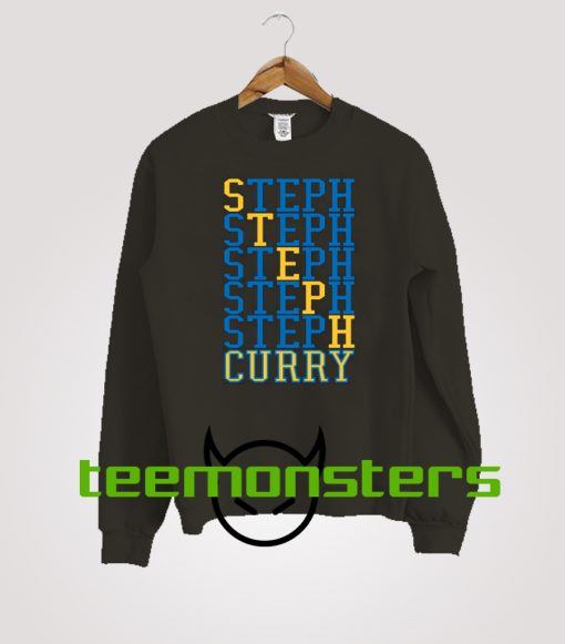 Stephen Curry Word Art Sweatshirt