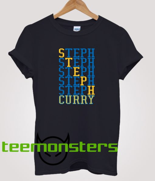 Stephen Curry Word Art T-shirt