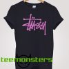 Stussy Purple Logo T-shirt