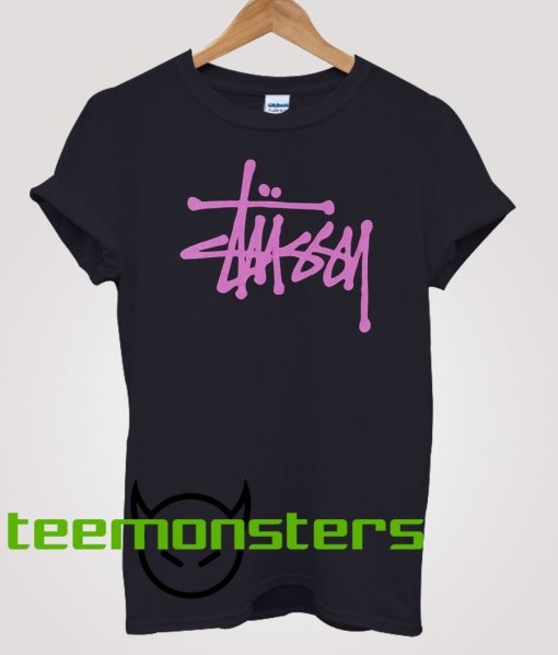 Stussy Purple Logo T-shirt