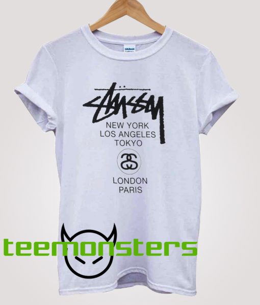 Stussy World Tour T-shirt