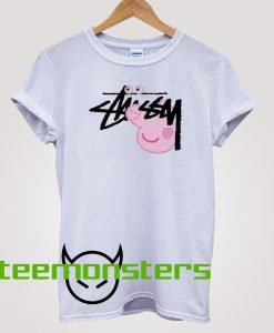 Stussy X Peppa Pig T-shirt