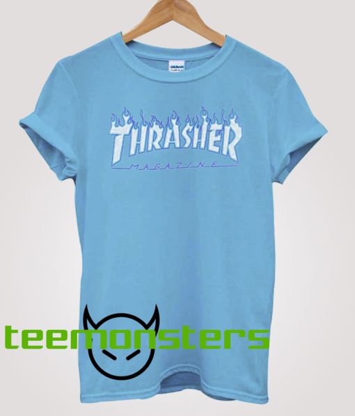 Thrasher White Flame T-shirt