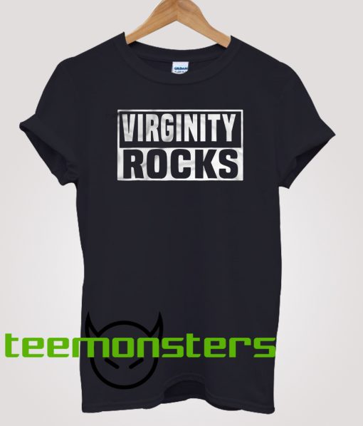 Virginity Rocks Duncan T-shirt