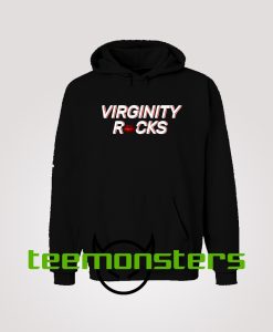 Virginity Rocks Lips Hoodie