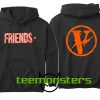 Vlone Friends Front Back Hoodie