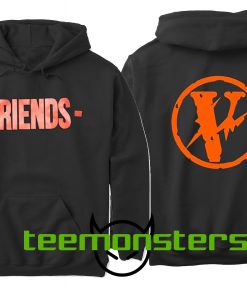 Vlone Friends Front Back Hoodie