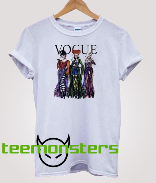 Vogue Hocus Pocus Sanderson Sisters T-shirt