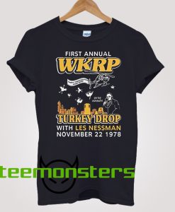 WKRP Turkey Drop First Annual T-shirt