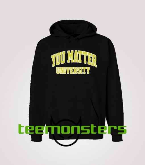 You Matter University Yellow Hoodie