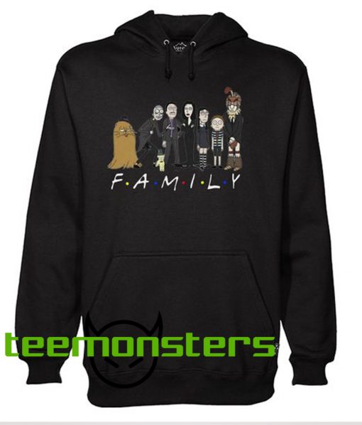 Awesome Harry Potter Rick and Morty Family Friends Hoodie