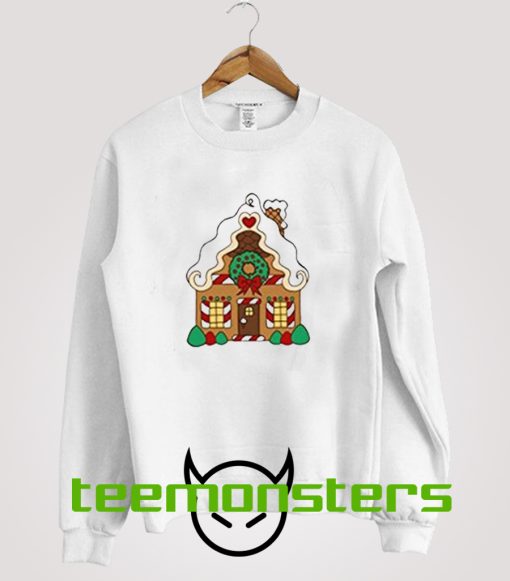 Christmas Gingerbread House sweatshirt