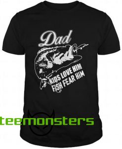 Dad Fishing Gift Fatherday T-shirt