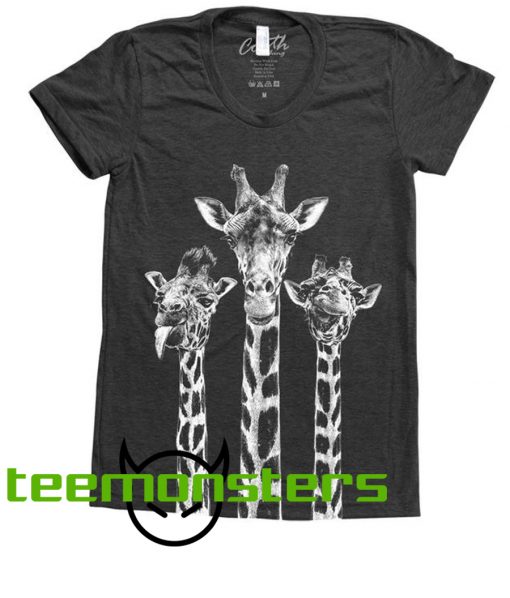 Giraffe Graphic Tee Women T-shirt