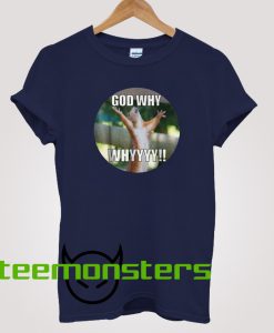 God Why Whyyy Funny T-shirt