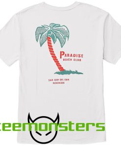 Paradise Beach Back T-shirt