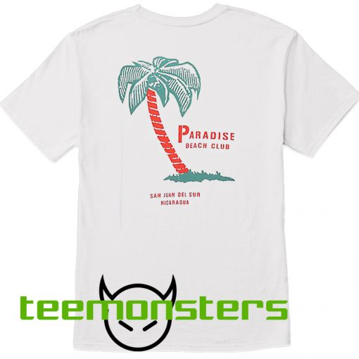 Paradise Beach Back T-shirt