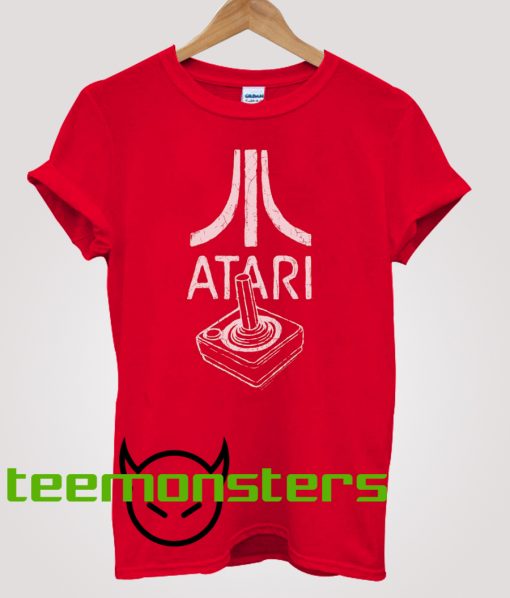 Red Joystik Atari T-shirt