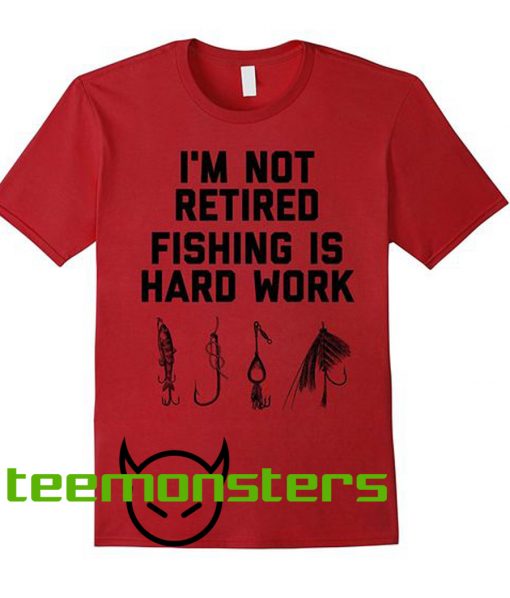 Retired Gone Fishing T-Shirt