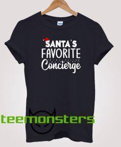 Santa's Favorite Concierge T-Shirt