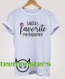 Santa's Favorite Photographer T-Shirt