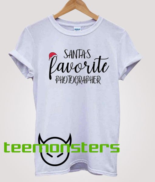 Santa's Favorite Photographer T-Shirt