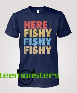 Vintage Fishy Fishy cool Fishing T-shirt