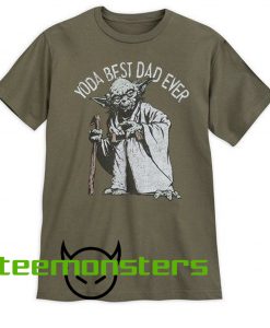 Yoda Best Dad Ever T-shirt