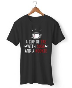 A Cup Of Tae With Suga And A Kookie Man's T-Shirt DN