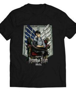 Attack On Titan Season 2 T-Shirt AD