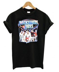 Backstreet Boys Larger Than Life Black T shirt AD