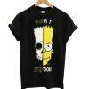 Bart Simpson Skull T shirt DN