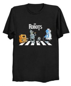 Cartoon Robot T-Shirt DN