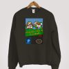 Chargin Chuck Football NES Game Cover Sweatshirt