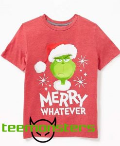 Dr Seuss' The Grinch Merry Whatever T-shirt