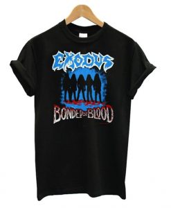 EXODUS Vintage 80’s World Tour 1986 Bonded By Blood T shirt DN