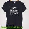 Eat Sleep Code Programmer T-shirt