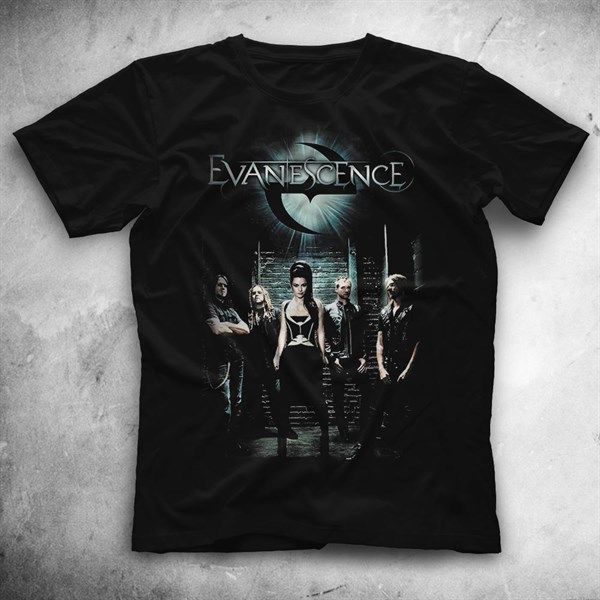 Evanescence Black Unisex T-Shirt AD