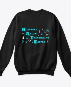 Funny Math Teacher Gift High School Coll Sweatshirt TM