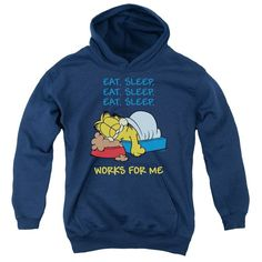 Garfield Works Hoodie AD