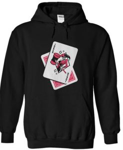 Harley Quinn Card Hoodie DN